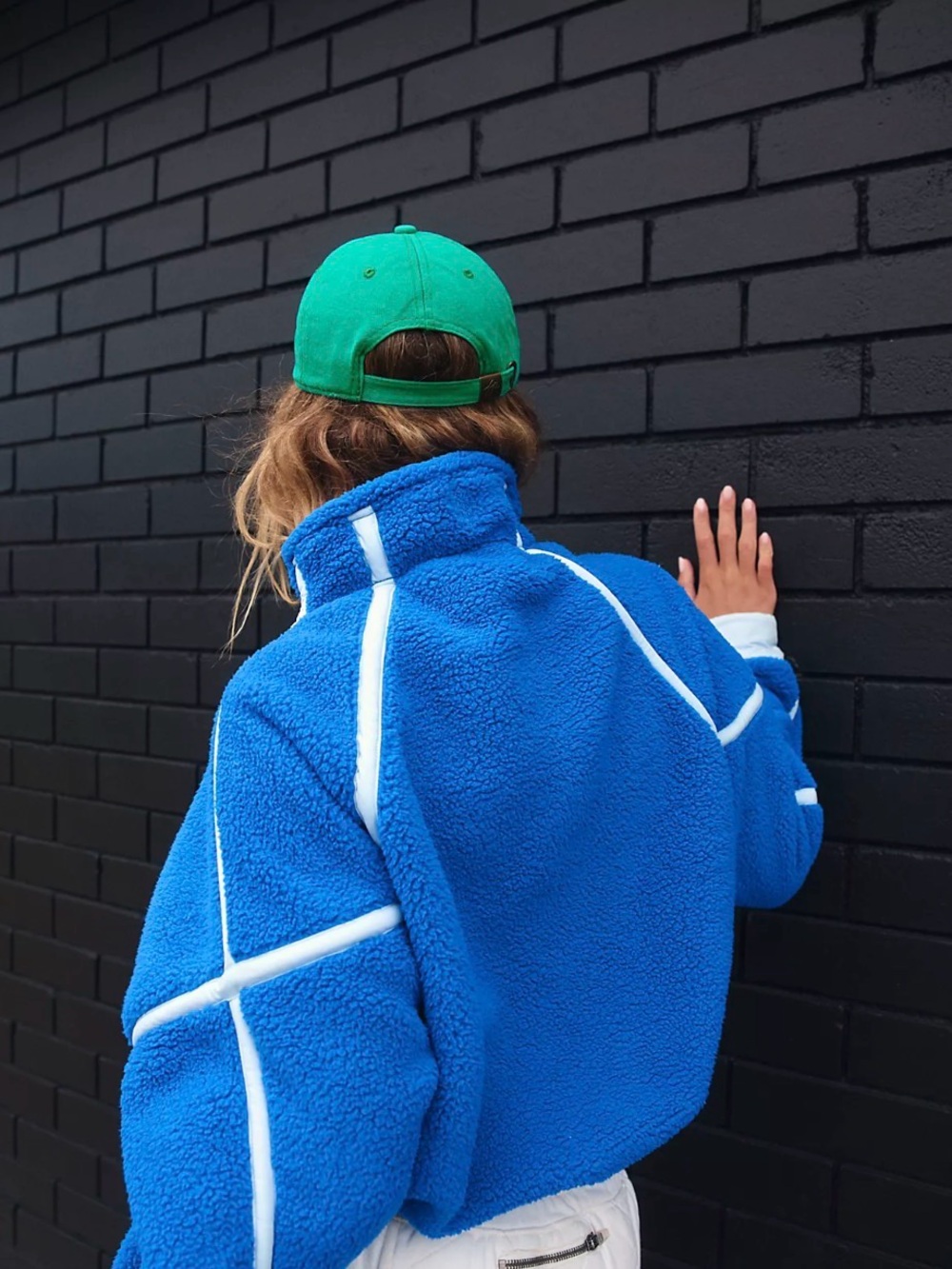 FP Movement by Free People Bright Blue Half-Zip Pullover - Picture 2 of 7
